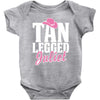 tan legged juliet Baby Onesie