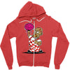 zombified big boy Zipper Hoodie