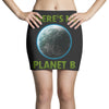 there is no planet  b earth day Mini Skirts