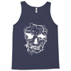 death skull tree bird banksy street art graffiti stencil Tank Top