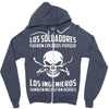 los soldadores fueron creados porque... Zipper Hoodie