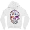 Colorful Skull Zipper Hoodie