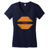 you and me Women's V-Neck T-Shirt