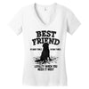 Best Friend Golden Women's V-Neck T-Shirt