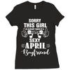 sorry this girl is already taken by a super sexy april boyfriend Ladies Fitted T-Shirt
