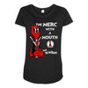 merc with a mouth Maternity Scoop Neck T-shirt