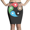 zentao symbol as evolution of the tao (yin yang) Pencil Skirts