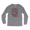 blind love fire heart Long Sleeve Shirts