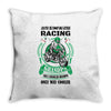 I am A Racing Grandpa Like A Regular Grandpa Only Way Cooler Throw Pillow