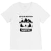 Life Is Better Around The Campfire V-Neck Tee