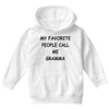 my favorite people call me gramma Youth Hoodie