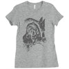 wolf princess warrior Ladies Fitted T-Shirt