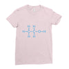 amazing alcohol molecule Ladies Fitted T-Shirt