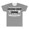 I Love Someone with Carcionid Cancer to The Moon and Back to Infinity All Over Men's T-shirt