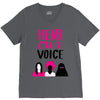 Women's March Hear Our Voice V-Neck Tee