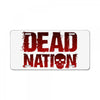 dead nation License Plate