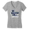 oh sheesh y'all Women's V-Neck T-Shirt