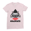 [granma name]proud grandma graduate 2018 Ladies Fitted T-Shirt
