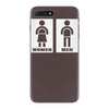 restroom sign sticker vinyl decal iPhone 7 Plus Case