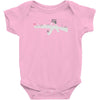 banksy style ak47 art   funny Baby Onesie