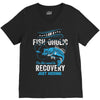 I'm A Fish-oholic On The Road To Recovery V-Neck Tee