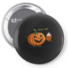 pumpkin spice season Pin-back button