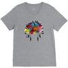 native american V-Neck Tee
