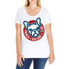 french bulldog club Ladies Curvy T-Shirt