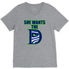 she wants the d seattle V-Neck Tee