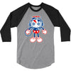 skull bolt 3/4 Sleeve Shirt