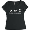 This Is How I Roll Women's Triblend Scoop T-shirt
