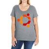 friend logo Ladies Curvy T-Shirt