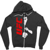 bruce lee family ufc Zipper Hoodie