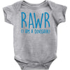 rawr (i'm a dinosaur) Baby Onesie