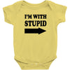 im with stupid t shirt t shirt funny t shirt cool tshirt funny shirt t Baby Onesie