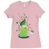 leaf storm Ladies Fitted T-Shirt