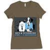 rex and whiskers attorneys Ladies Fitted T-Shirt