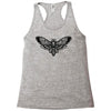 butterfly and skull Racerback Tank