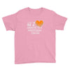 my heart basketball Youth Tee