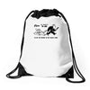 piper go to jail Drawstring Bags