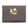 pew yoda wars funny Accessory Pouches