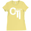 cti records Ladies Fitted T-Shirt