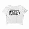 powered by adhd Crop Top