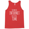 so wake me up when school is over Tank Top