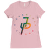 jake paul colorful Ladies Fitted T-Shirt