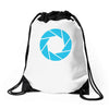 camera shutter Drawstring Bags