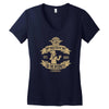 why would you put that on the internet Women's V-Neck T-Shirt