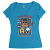 five nights at freddy's Women's Triblend Scoop T-shirt