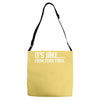 it's jake from state farm funny Adjustable Strap Totes