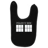 police box for who Baby Bibs